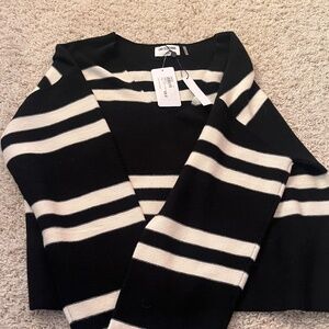 LNA NWT Luca Striped Sweater